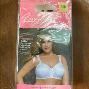 Exquisite Form Fully Front Close Bra